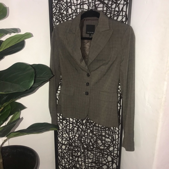 Brown and grey blazer - Picture 2 of 8